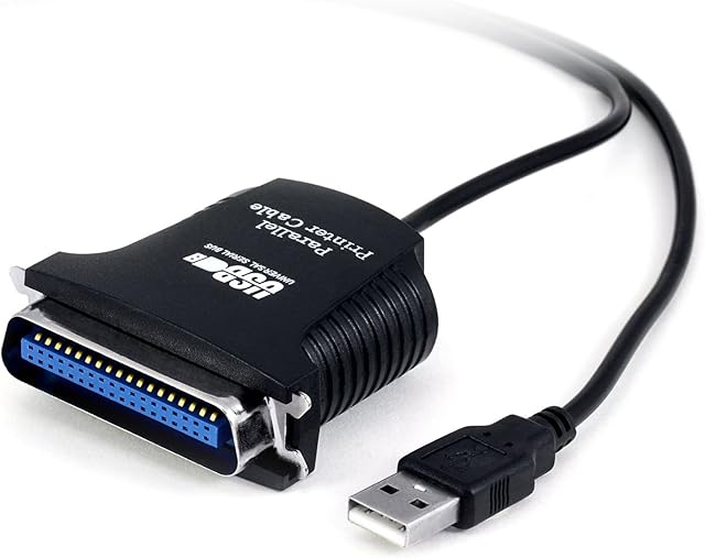 Adapter Cable for Parallel Printer to USB IEEE 1284 36 Pin Centronic 2251
