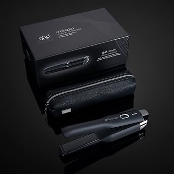 Ghd Unplugged Kablosuz Saç Düzleştirici, Siyah | Profesyonel saç düzleştirici 22 mm - hafif, kompakt - şekillendirme rötuşları - aşırı ısı olmadan - %65 daha fazla parlak saç