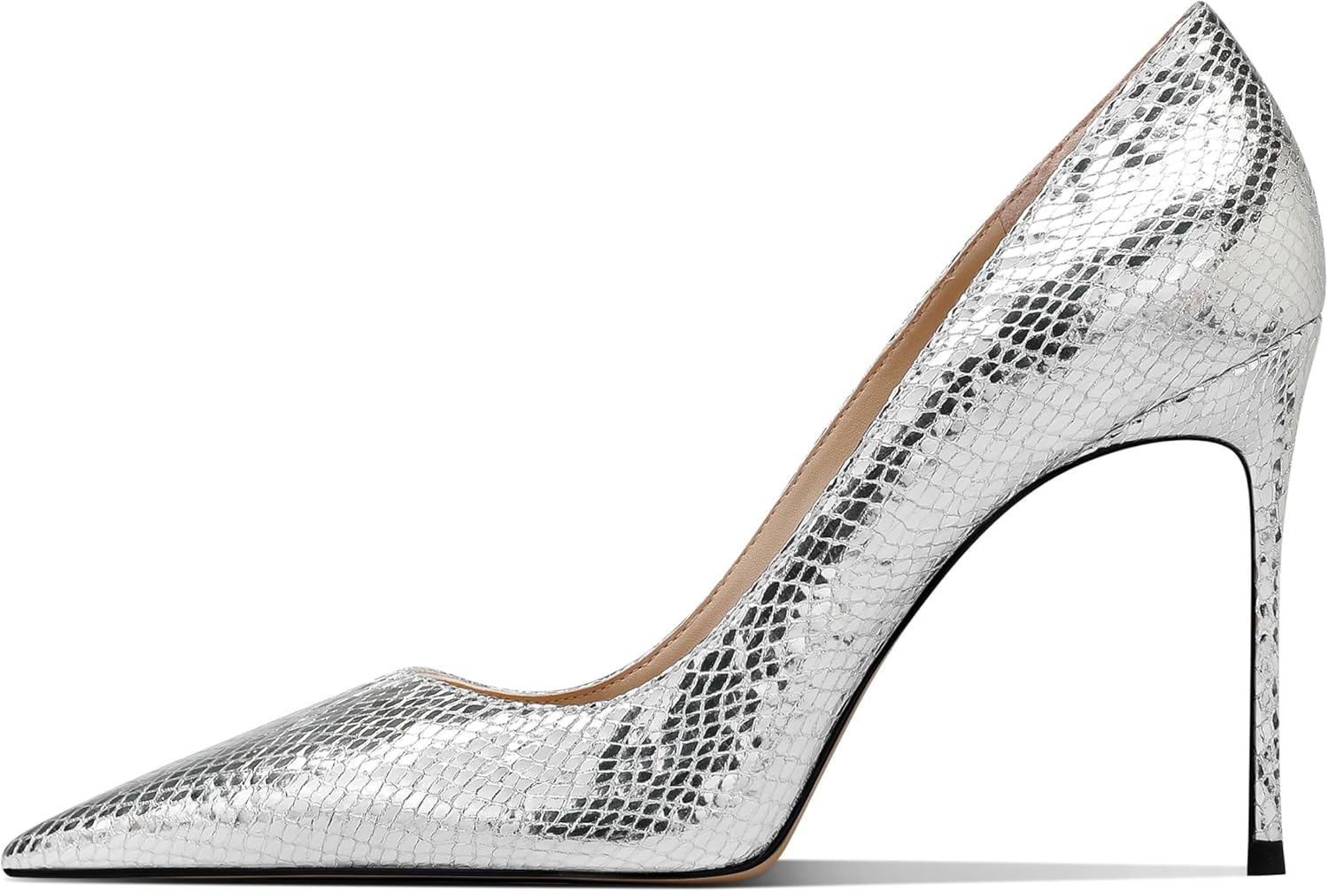 Women's High Heel Pumps Elegant Stiletto Heels with Cushioned Insole for Party and Office Comfortable Slip-On Design Ideal for Formal and Casual Occasions - Image 8