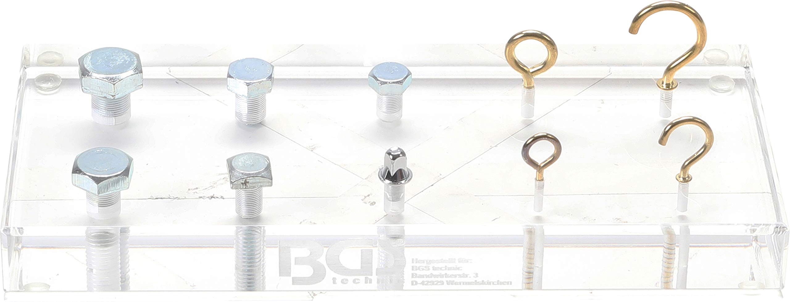Bloc de démonstration BGS 9635 pour douilles universelles