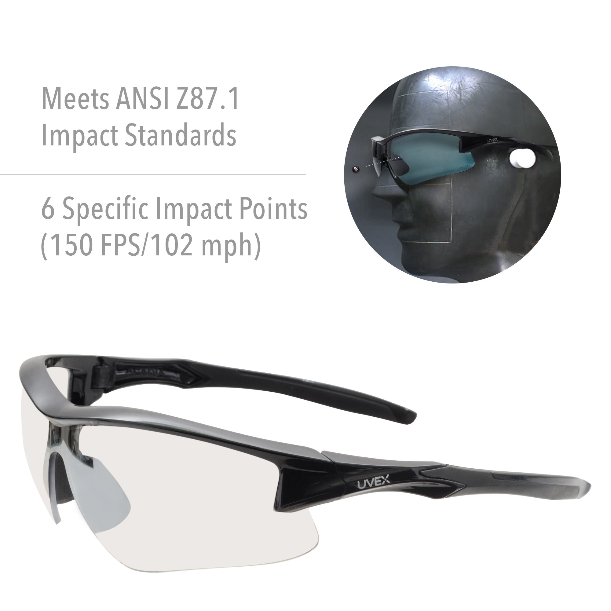 Amazon.com : Howard Leight R-02216 Acadia Shooter's Safety Eyewear
