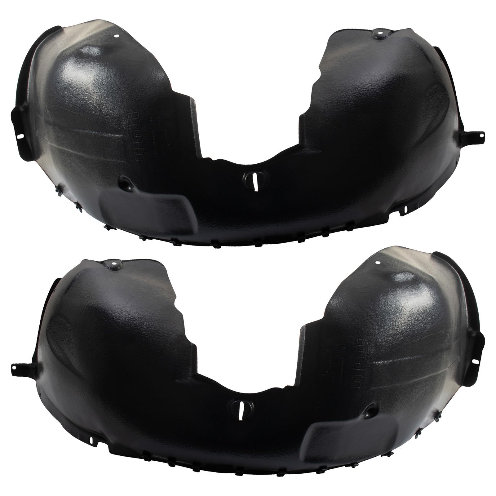 TRQ Inner Fender Liner Set | For 1999-2005 Saab 9-5 SB1248101 SB1249101
