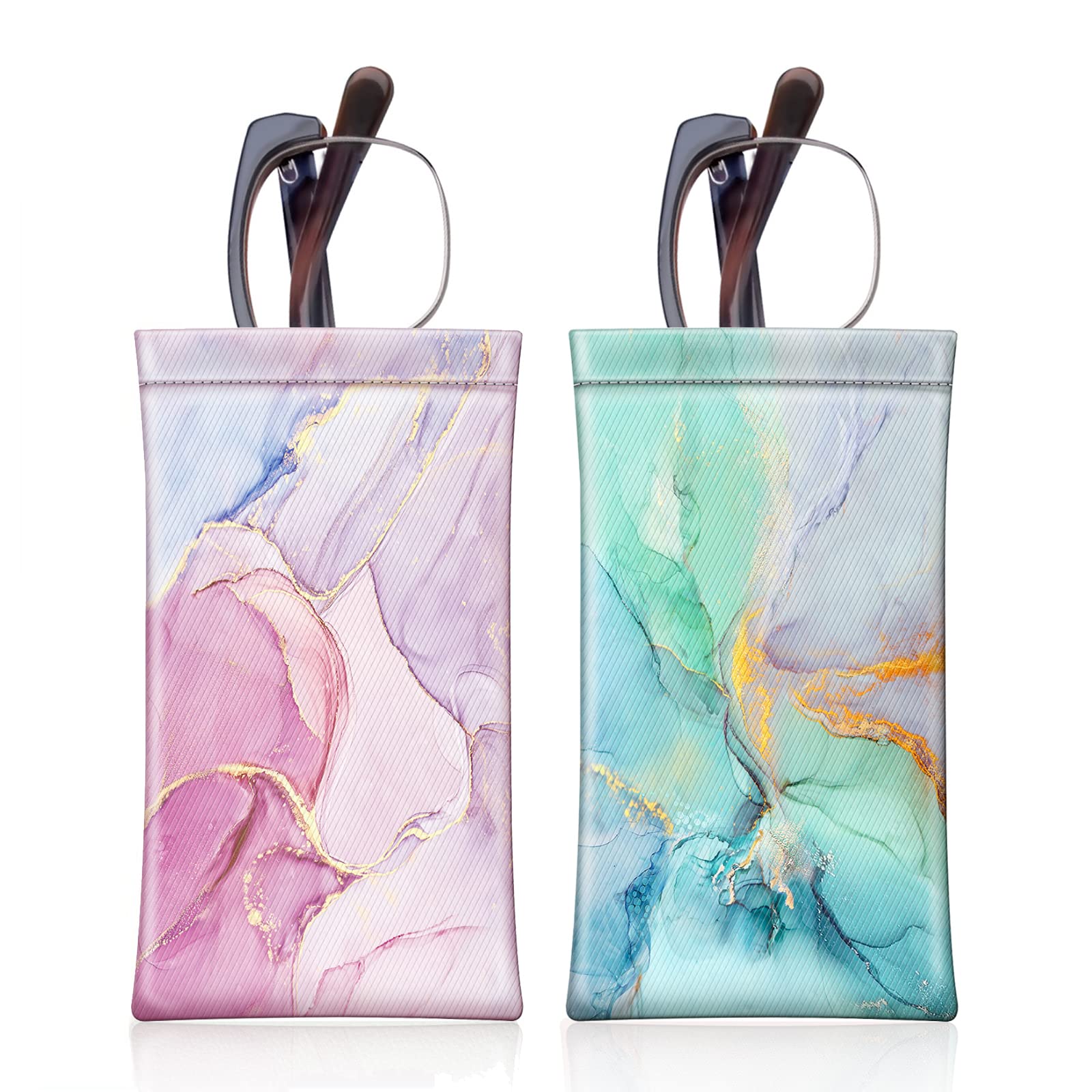 Pochette lunettes fermeture élastique pour éviter les rayures - 7