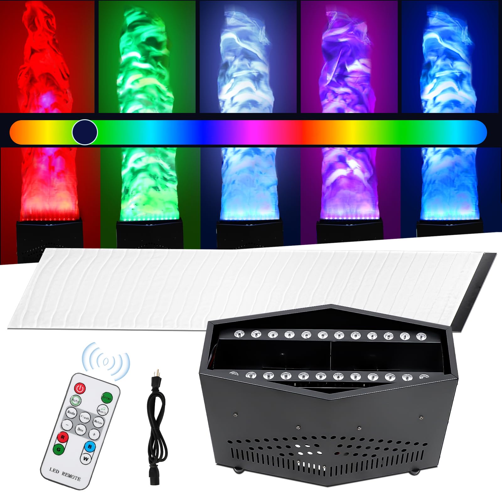 Amazon.com: ZLPOWER RGB Fake Fire Flame Light with 36 LED