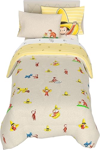 Miniatura 61 de Paw Patrol Girl Skye - Juego de ropa de cama para niños, muy suave y acogedor, juego de edredón y sábanas de microfibra reversible con funda, 7