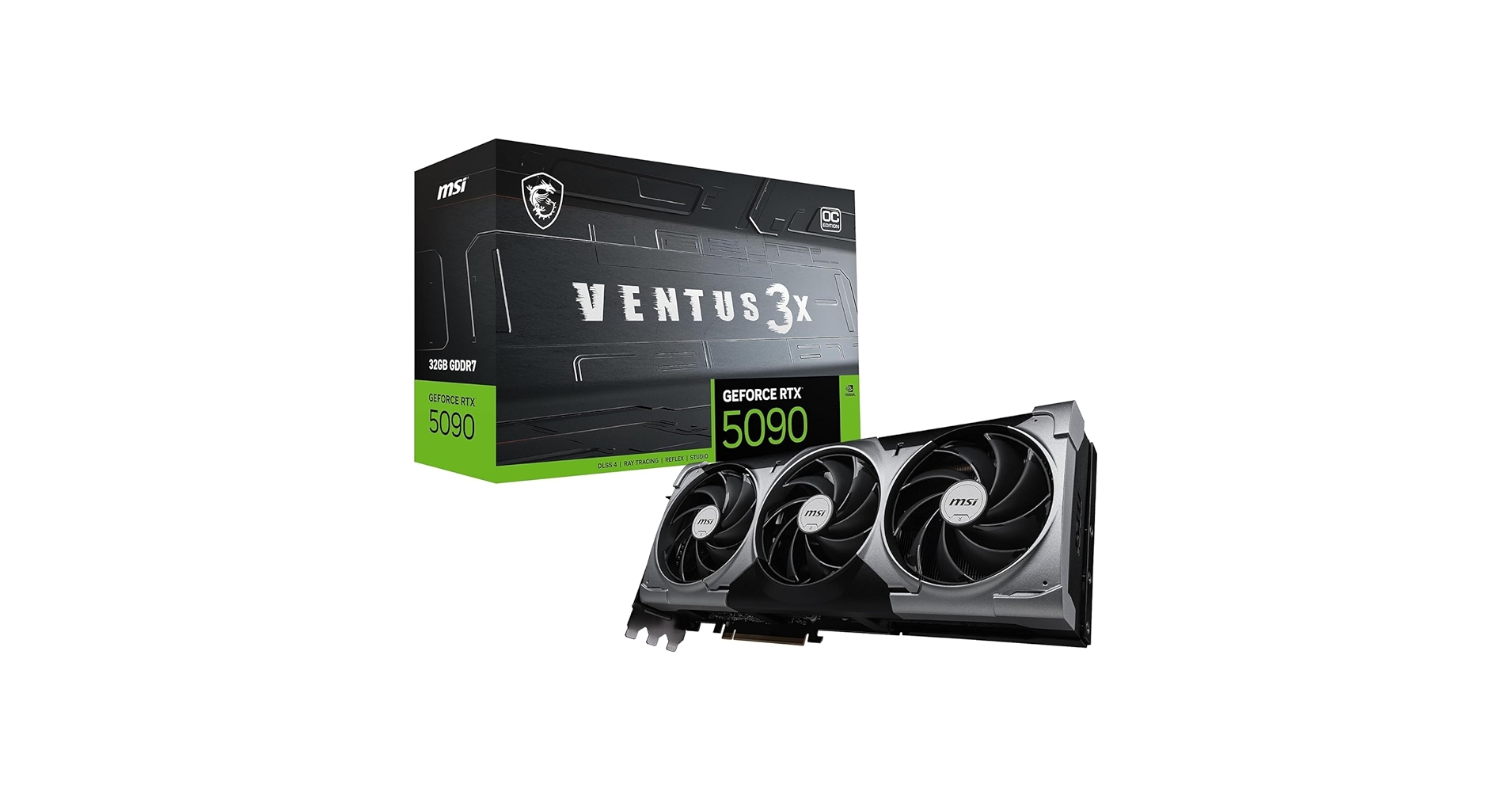 ★新品同様MSI GeForce RTX 5090 32G VENTUS 3X MSI GeForce RTX™ 5090 32G VENTUS 3X OC