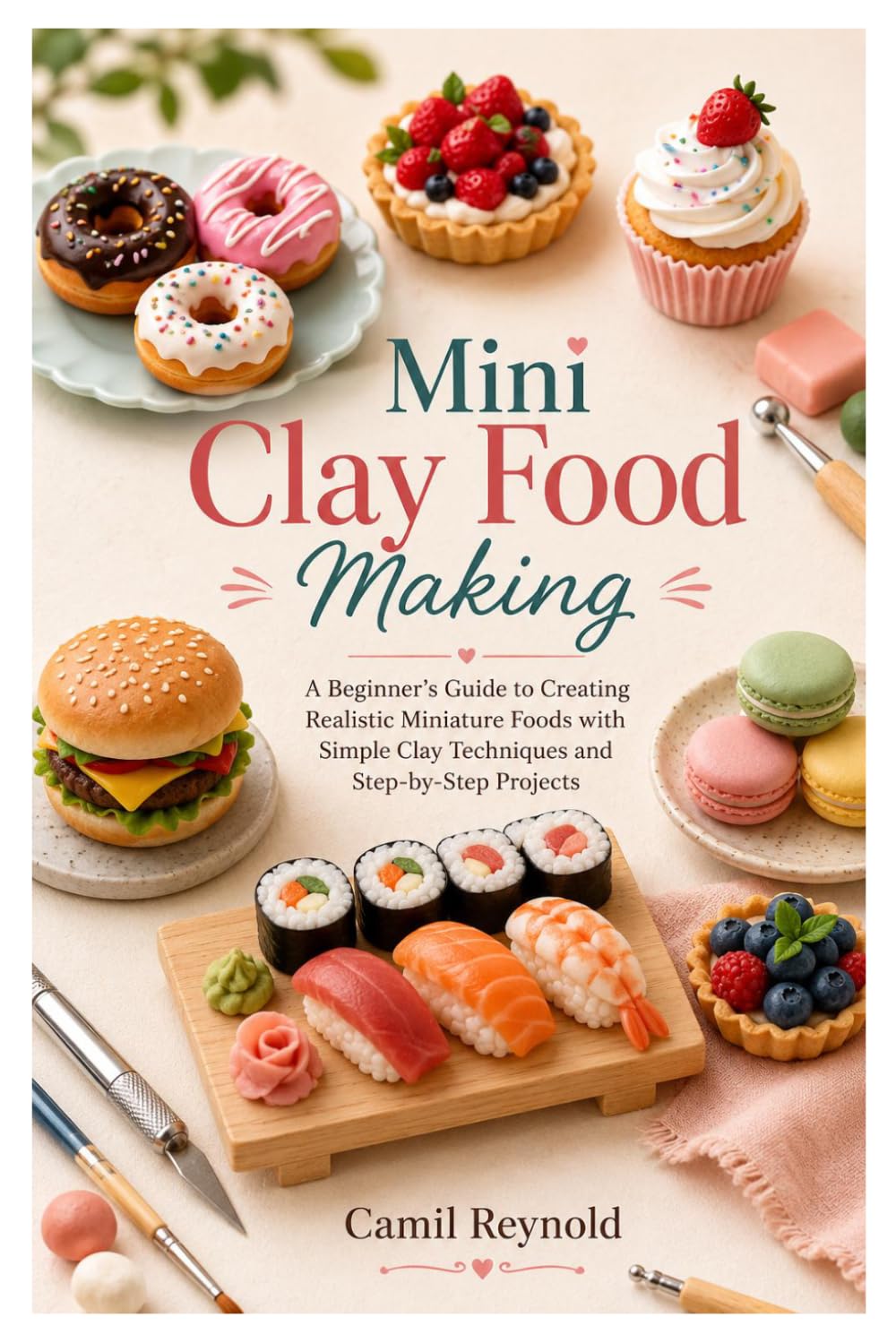 Mini Clay Food Making: A Beginner’s Guide to Creating Realistic Miniature Foods with Simple Clay Techniques and Step-by-Step Projects