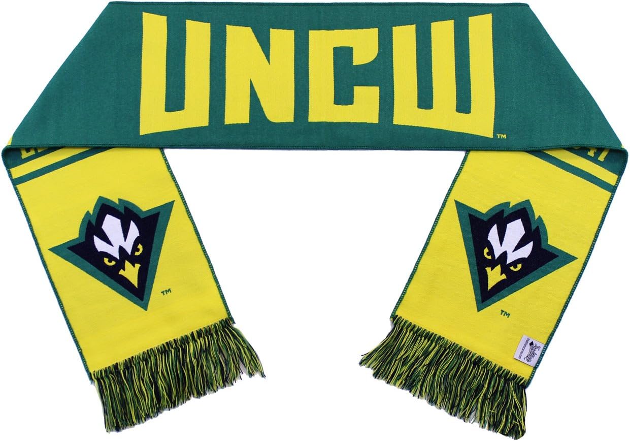 Tradition Scarves UNC Wilmington Scarf - UNCW Seahawks Classic Double-Sided Woven