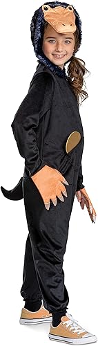 Miniatura 2 de Disguise Disfraz de Niffler para niños, disfraz oficial de bestias fantásticas de lujo con moneda de espuma