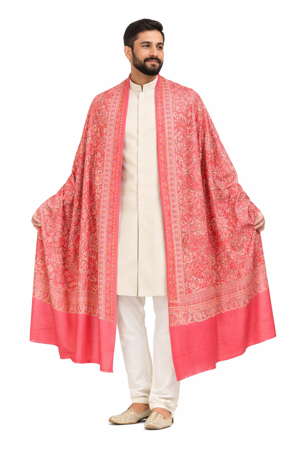MEN KASHMIRI SHAWL KALAMKARI 865-picture-32
