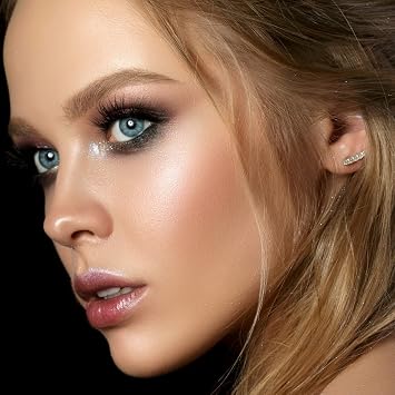 Highlighter Powder, Illuminator, Glowy Makeup, Shimmer Highlight, Pigment Rich & Silky Formula, Cruelty-free Makeup, Shade: Pearly Shine