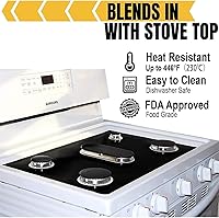 Vista 2 de Guardia de estufa, protector superior de estufa, cubierta de estufa, protector de guardia de estufa para quemadores de gas Samsung, cubiertas