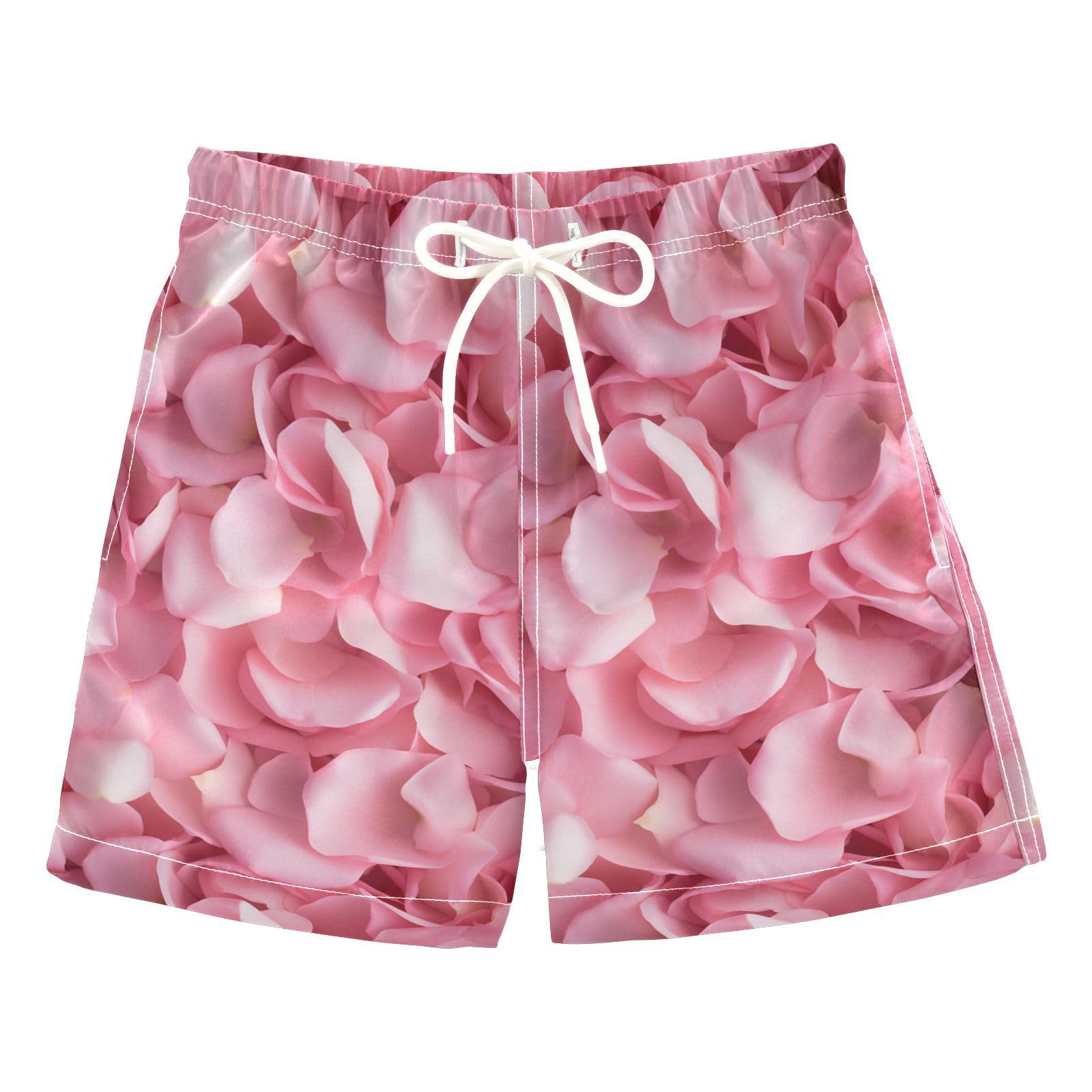 senya Pink Petal Boys Swim Trunks Toddler Shorts Swimwear Boardshorts