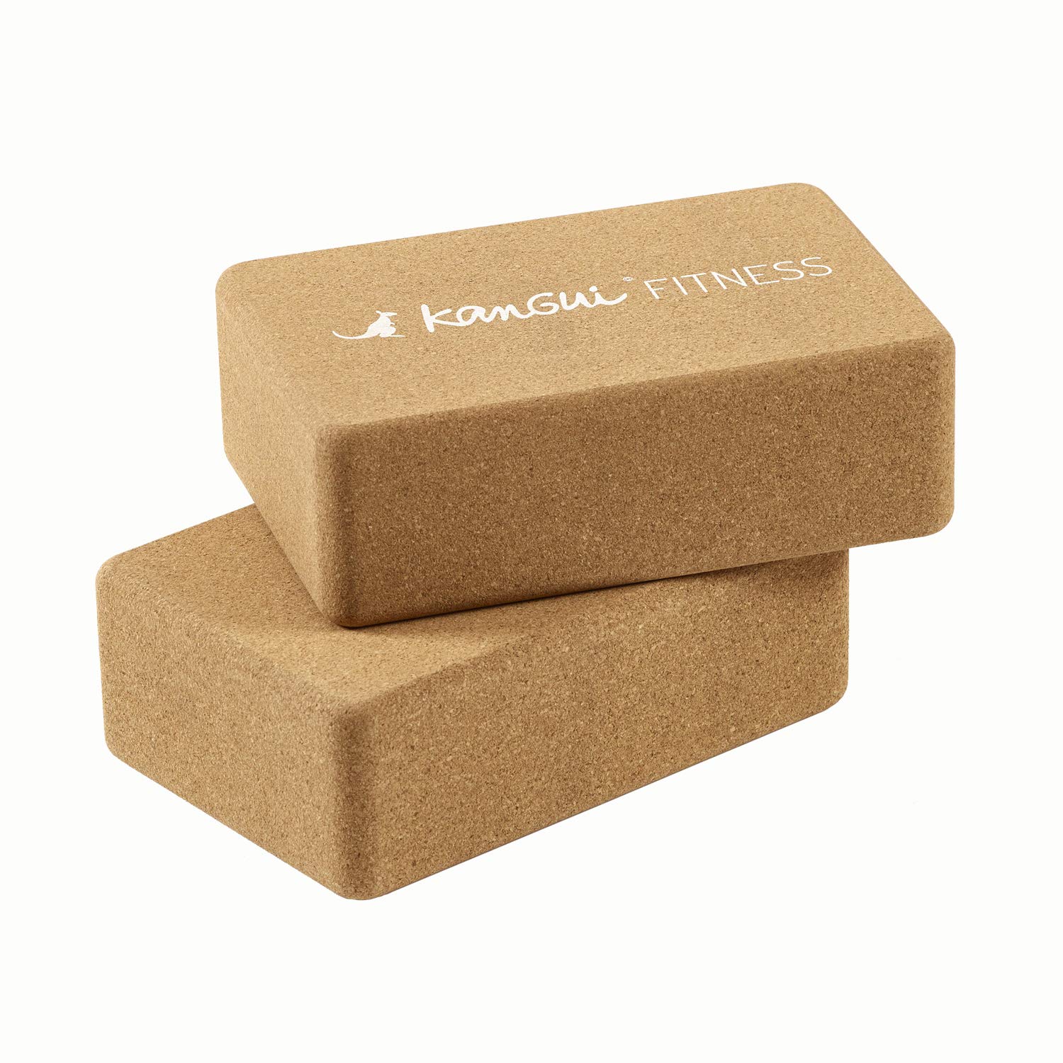 Kangui - Tapis de Yoga, 2 Briques de Yoga, Sangle de Yoga et Sangle de Transport