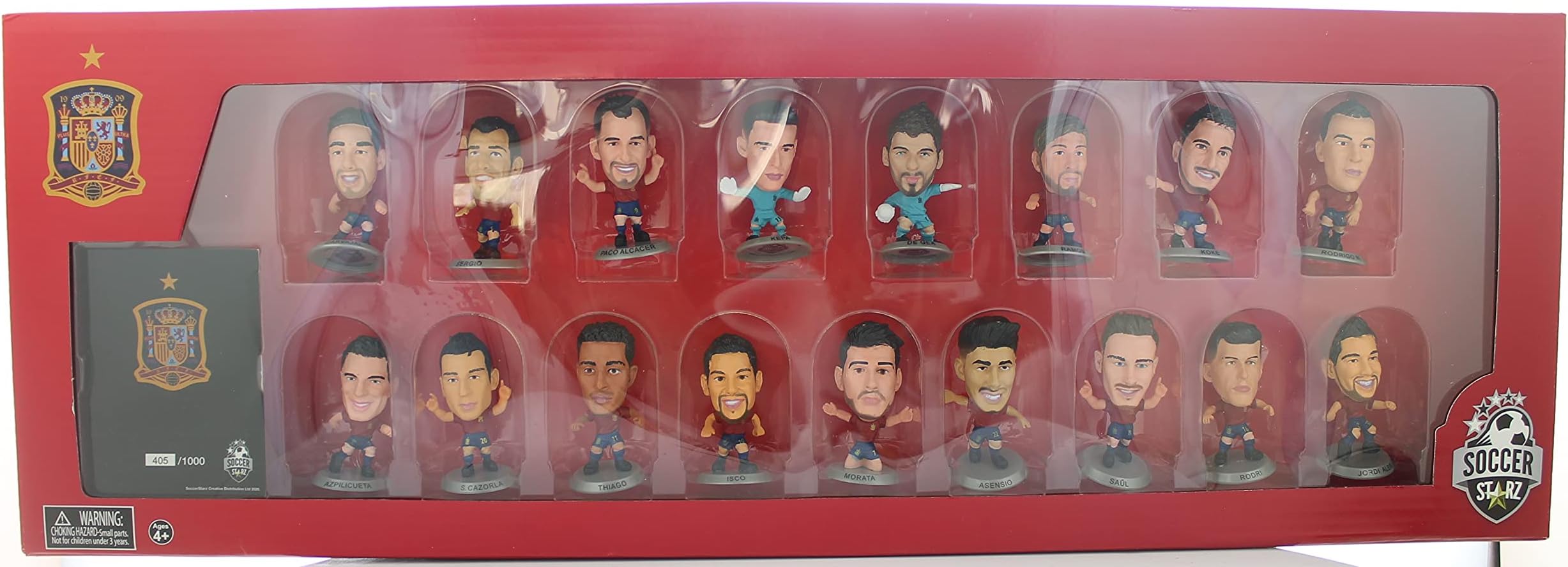 Spain Team Pack 17 figure (2020 Version) /Figures