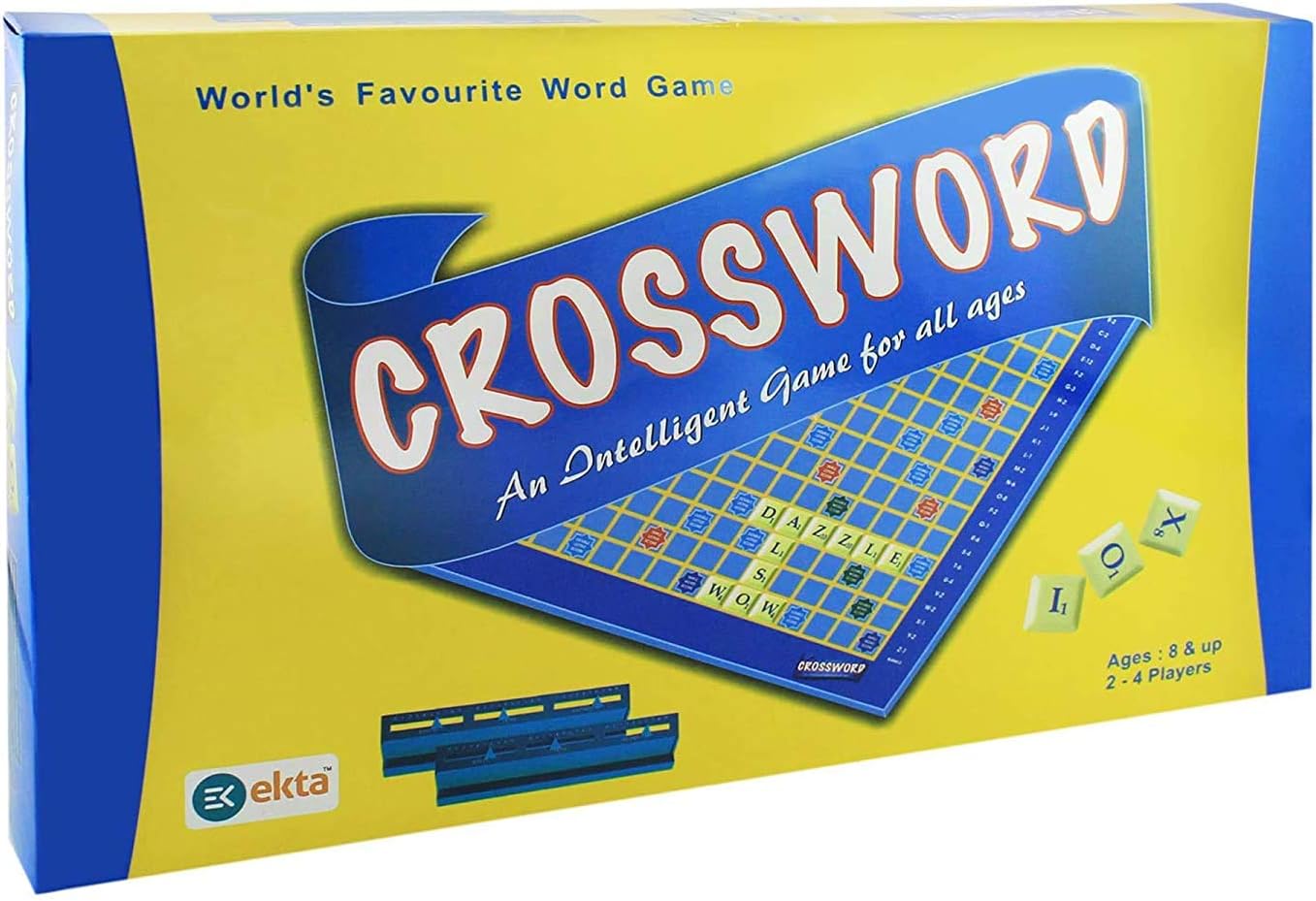 Ekta|| Crossword Game with Folding Board || Game Set for Kids and Adults||