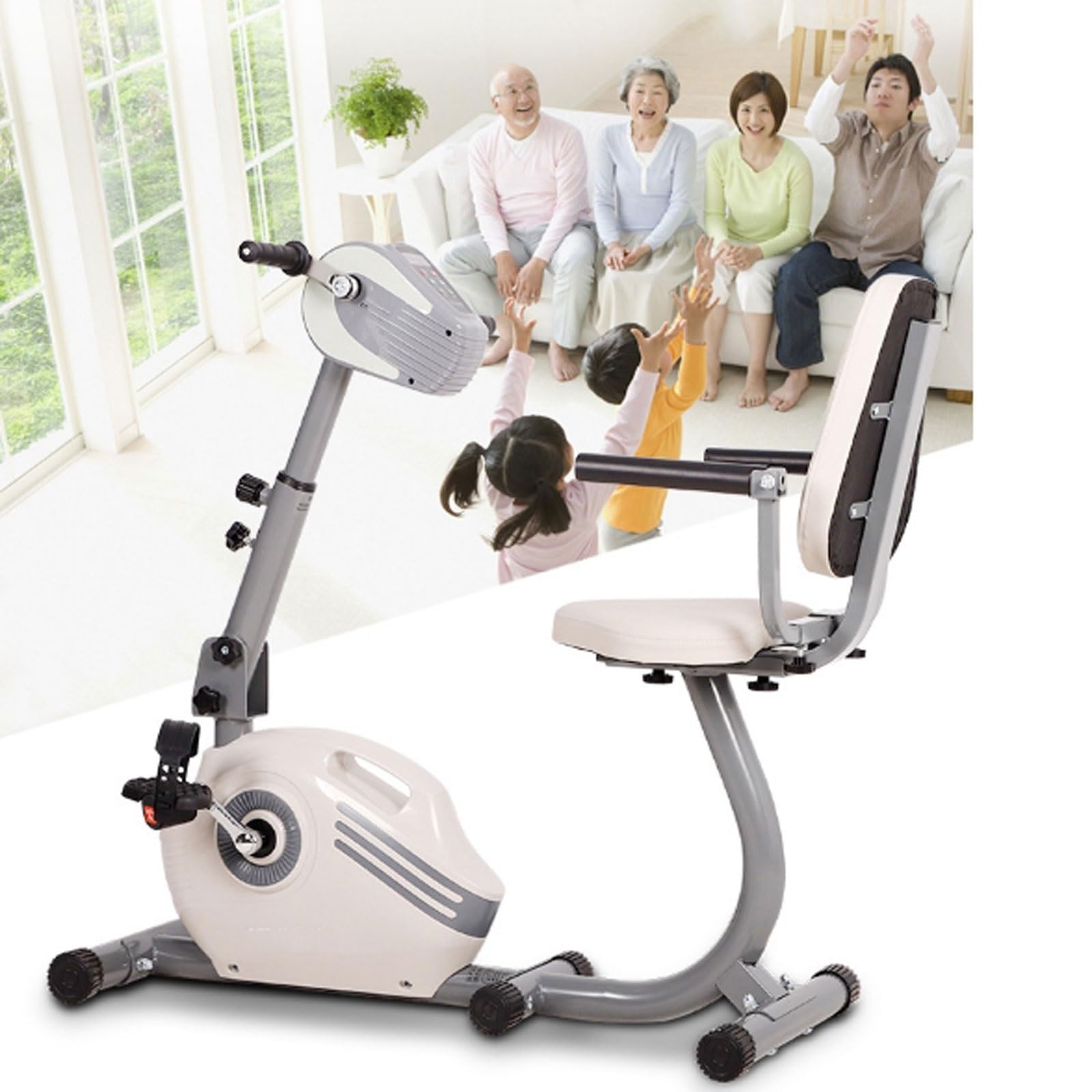 Leicht Heimtrainer, elektrisches Rehabilitationstrainingsgerät | Stationäre Fahrräder, Indoor-Cycling for Heim-Fitness-Trainingsgeräte