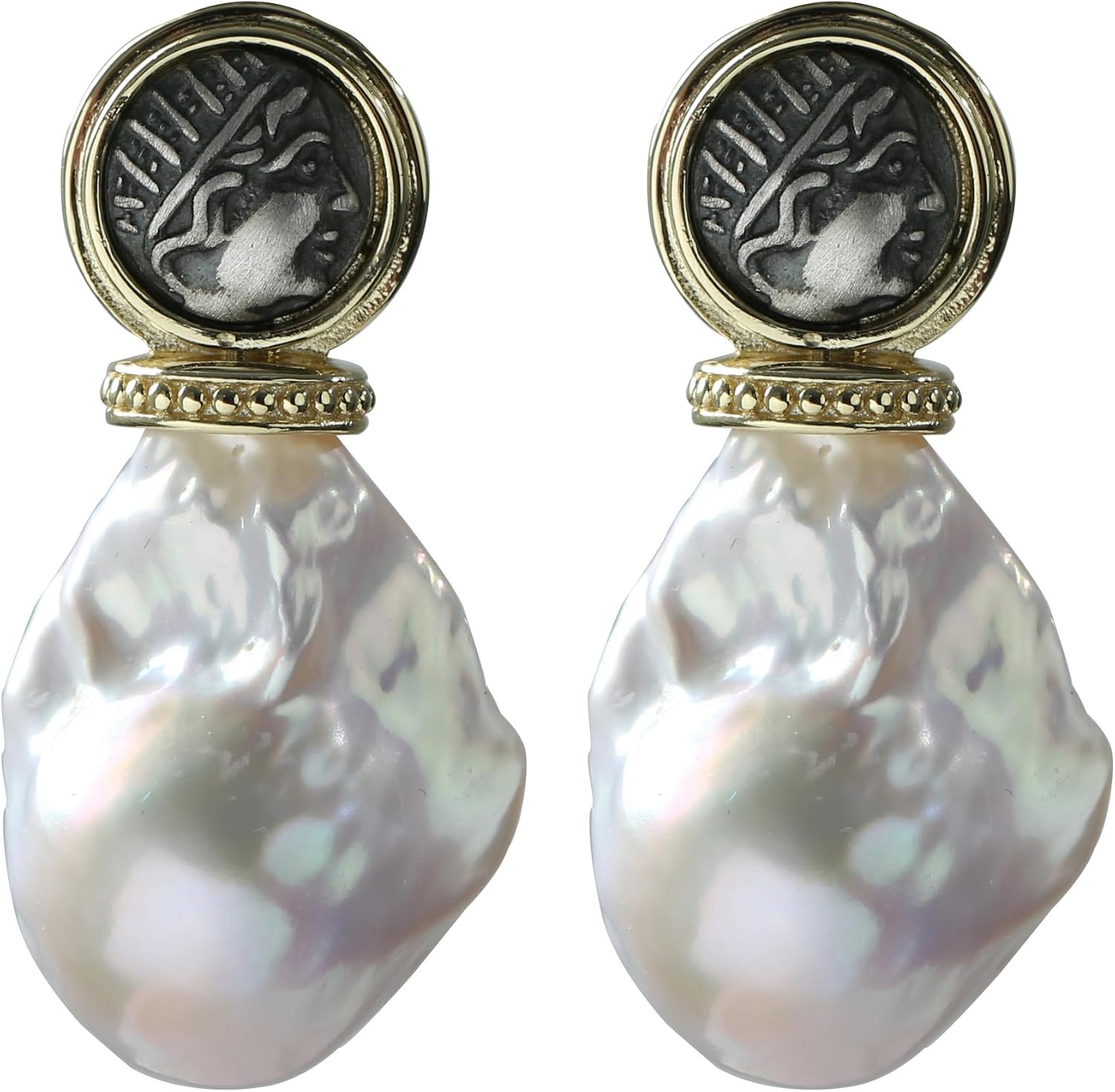NONNYL Gifts for Wife Jewelry - Pearl Jewelry Earrings for Women, Birthday Jewelry for Girlfriend, Valentine's Day for Wife, Mother's Day for Mom Grandma N5061