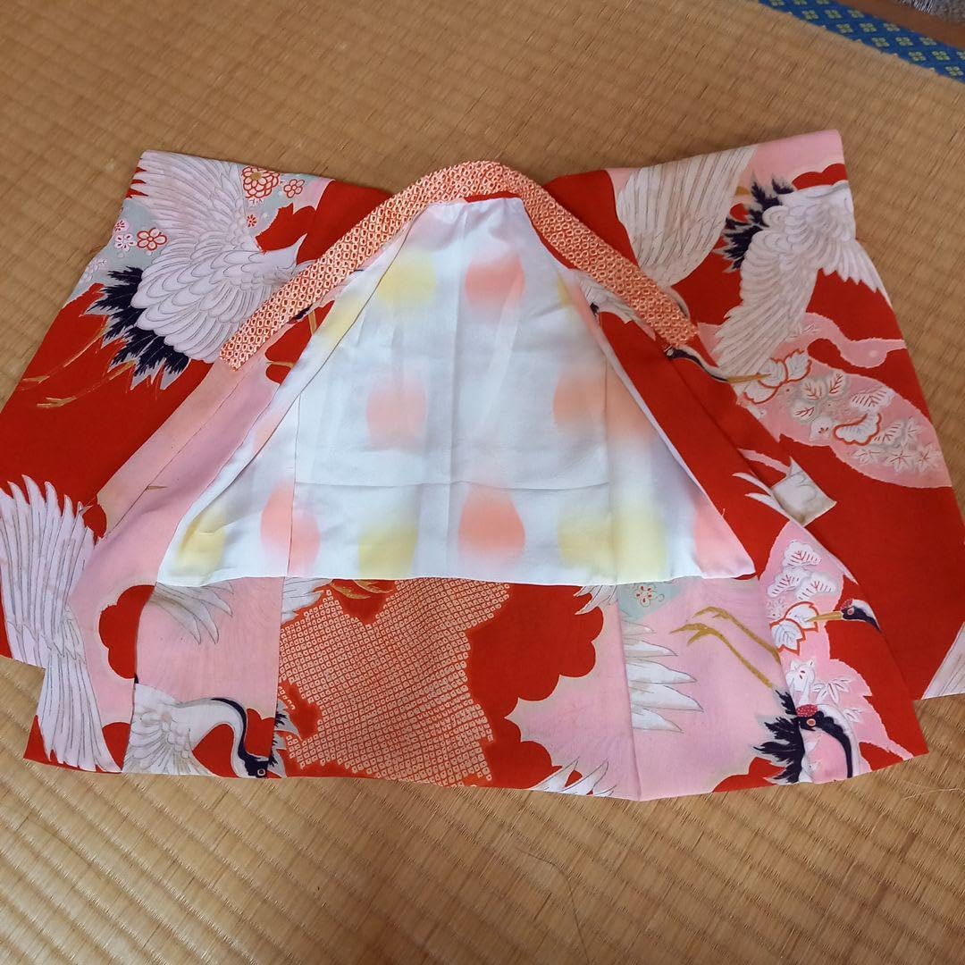 市松人形　15号 着物　襦袢　正絹　インテリア　ドール　ビスク　インテリア 市松人形 15号 着物 襦袢 正絹 インテリア ドール ビスク インテリア