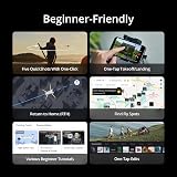 Bundle DJI Mini 3 Fly More (DJI RC) – Mini drone caméra léger et pliable avec vidéo 4K HDR, temps de vol de 38 minutes, Prise verticale réelle et fonctions intelligentes. - 7