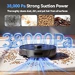 Redroad Robot Vacuum Mop Robot Vacuums 30000Pa