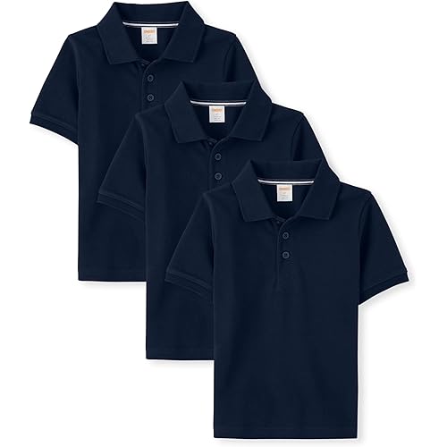 Gymboree Boys and Toddler Short Sleeve Polo Shirt Multipack