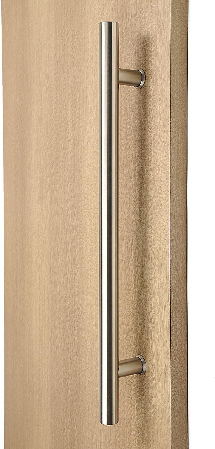 Stainless Steel 24" Extra Length Ladder Style Back-to-Back Push-Pull Door Handle - Brushed Satin Finish