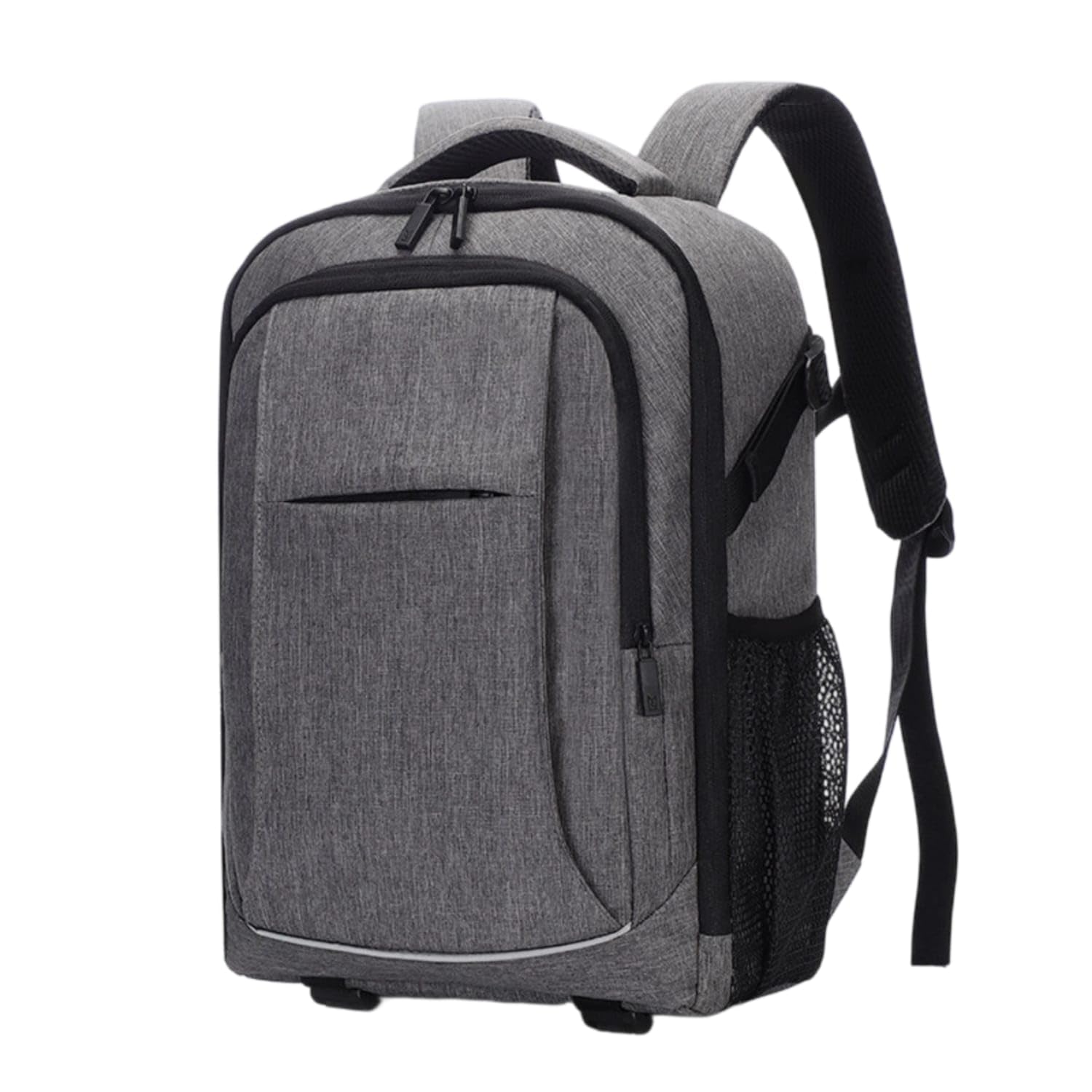 Waterproof DSLR Backpack Multi-Functional Photography Backpack Tripod Holder SLR Camera Bag Large Capacity for Photographers, Travel, Outdoor, Gray, 1805 Large-image-4