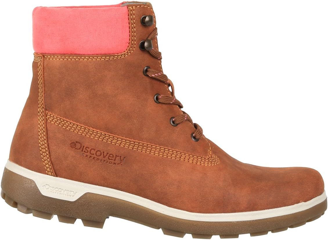 Discovery EXPEDITION Womens Adventure High Top Lace Up Hiking Boot Cinnamon Size 5