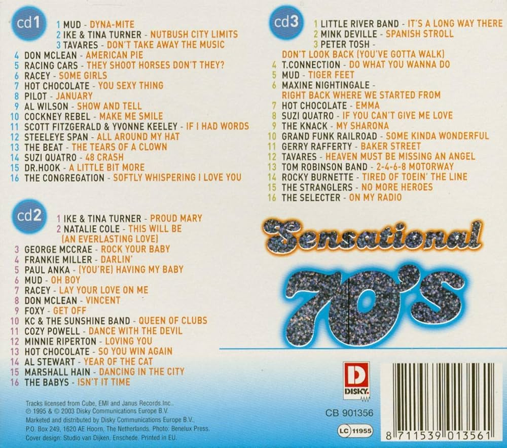 その他 Various Artists Sensational 70's Box Set Sensational 70's: Amazon.ca: Music