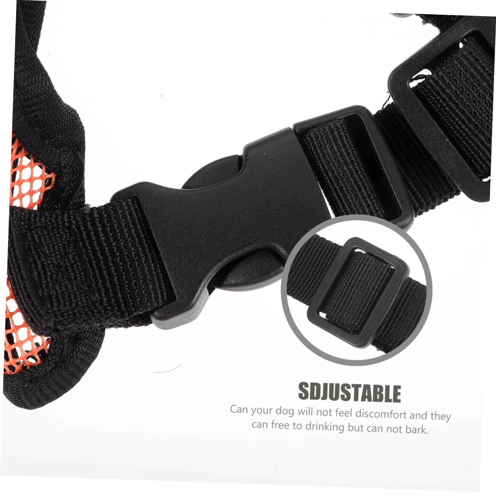 POPETPOP 3pièces Muselière Respirante pour Chien à Museau Court Confortable Et Ajustable Idéale pour Prévenir Les Aboiements Morsures Accessoire Pratique pour Bulldog Et Autres Races