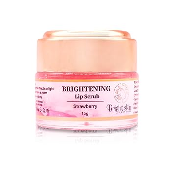 Brightening Lips Scrub - Exfoliating Skin Care for Smoother, Lighter Lips - Lip Scrub for Improved Lip Condition