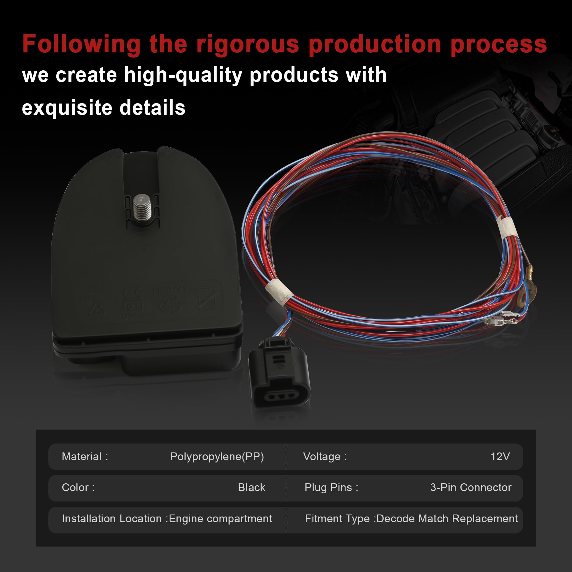 Amazon.com: Yiklwwy 8L0951605 8L0951605A Car Alarm Siren & Horn