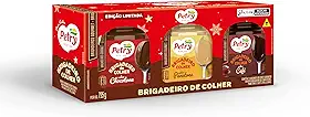 Kit Brigadeiros de Colher Sabores Chocotone, Panetone e Café, 795g