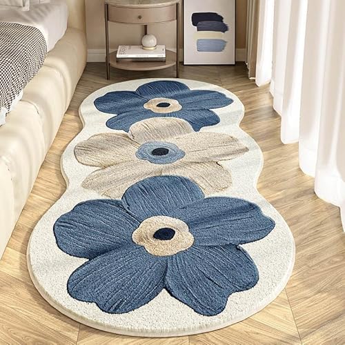 Optical Visual Illusion Rug 2026 New Mat �t�F�C�N�J�V�~�����O�A���݂̂���t�����`�X�^�C���̃x�b�h���[�����O�A����@�Ő􂦂�x�b�h�T�C�h���O(H,50X160CM)
