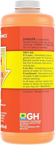 Miniatura 26 de General Hydroponics pH Up Liquid Premium Buffering - Líquido para mayor estabilidad, 1 cuarto de galón