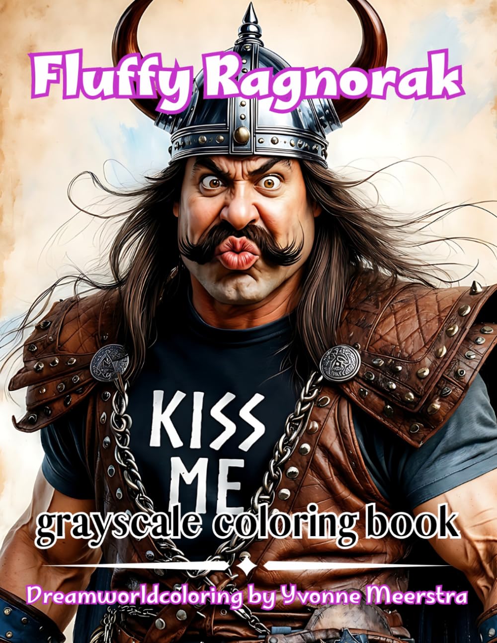 Fluffy Ragnarok: 70 Hilariously Cute Vikings, Baby Dragons and Epic Fantasy Fails to Color