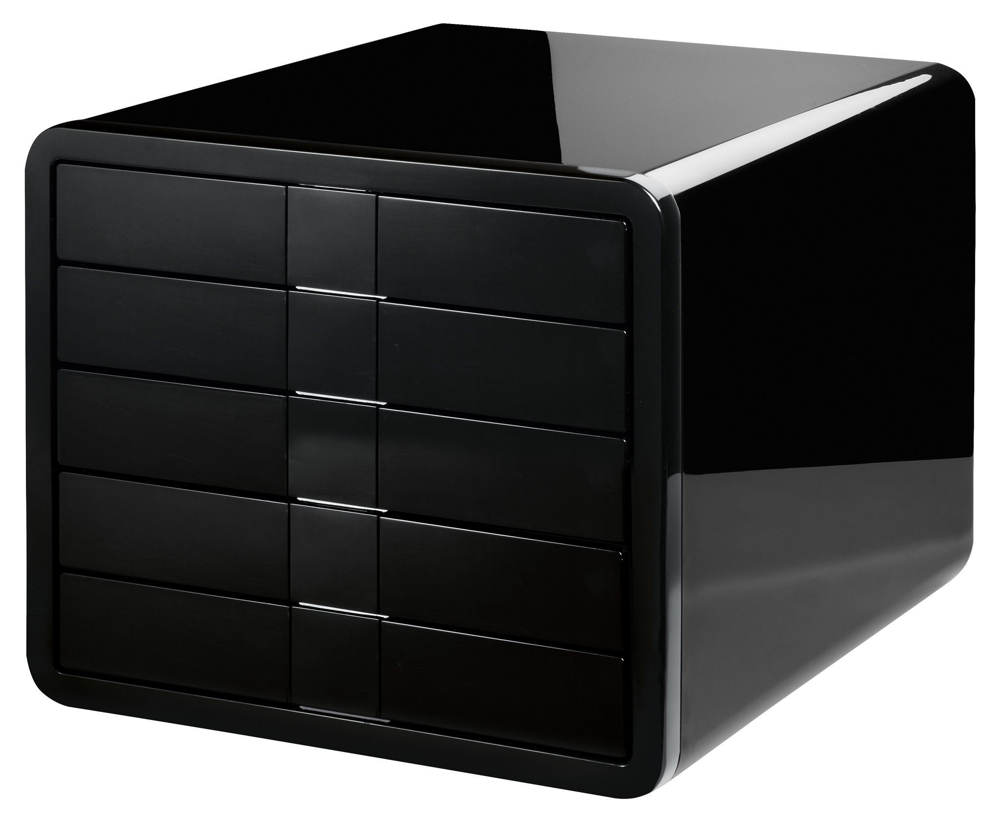 HAN 1551-13 zestaw szuflad i-Box Innowacyjny zestaw szuflad w jakości premium uhonorowany nagrodami Design Prizes. Z 5 zamkniętymi szufladami, czarny