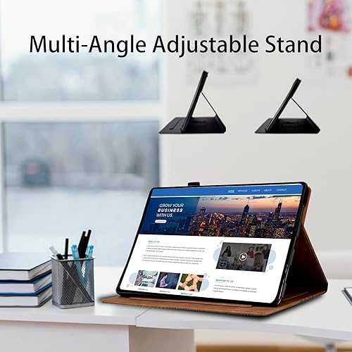 Miniatura 2 de Funda para Samsung Galaxy Tab S6 Lite 202420222020 de 10.4 pulgadas SM-P620P625P610P613P615P619 de piel sintética con cierre magnético, soporte para