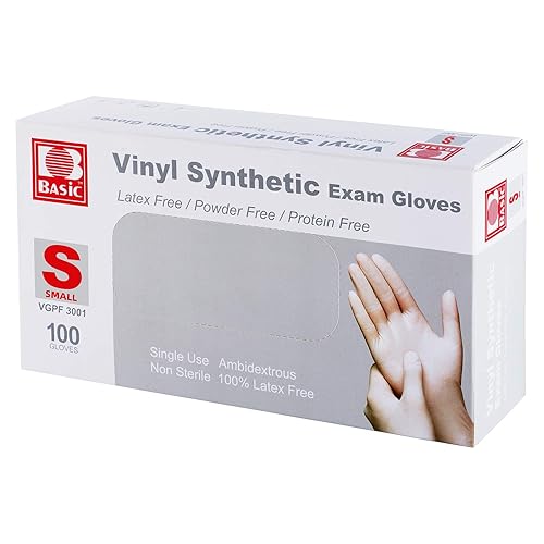 Miniatura 8 de Guantes médicos de vinilo desechables para exámenes industriales, sin látex y sin polvo, 100 unidades - L