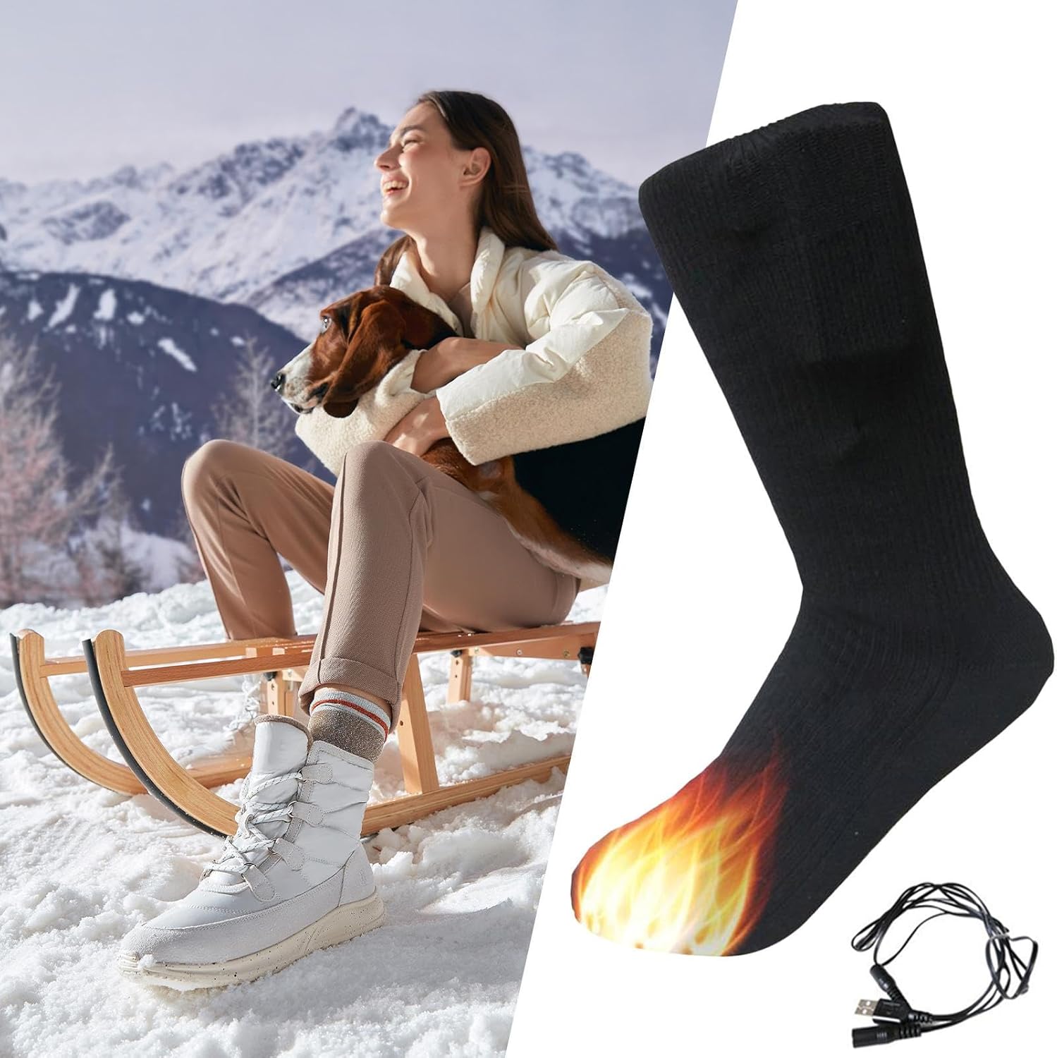 Heated Socks Lifestyle Usage
