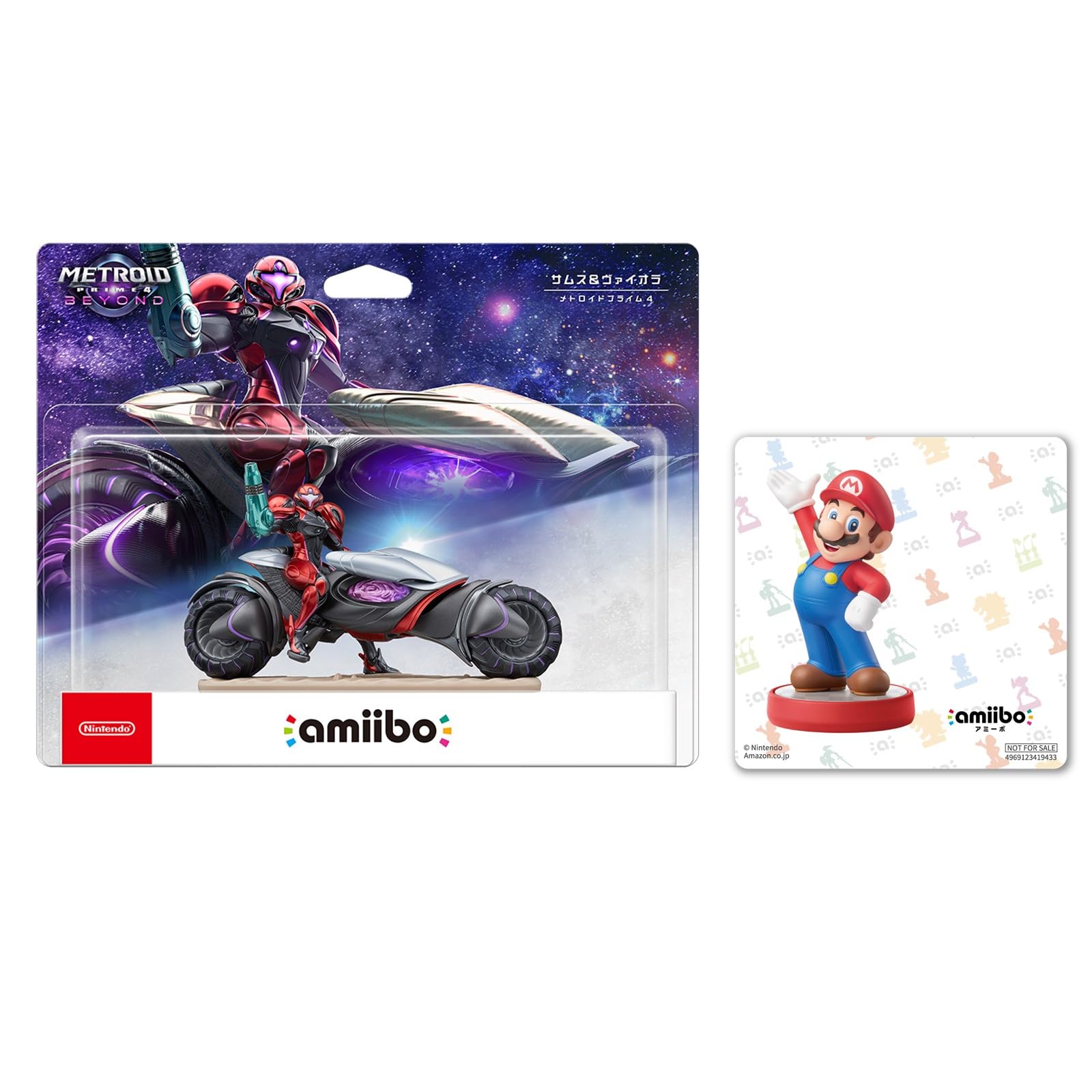 Amazon.co.jp: amiibo サムス&ヴァイオラ【メトロイドプライム4