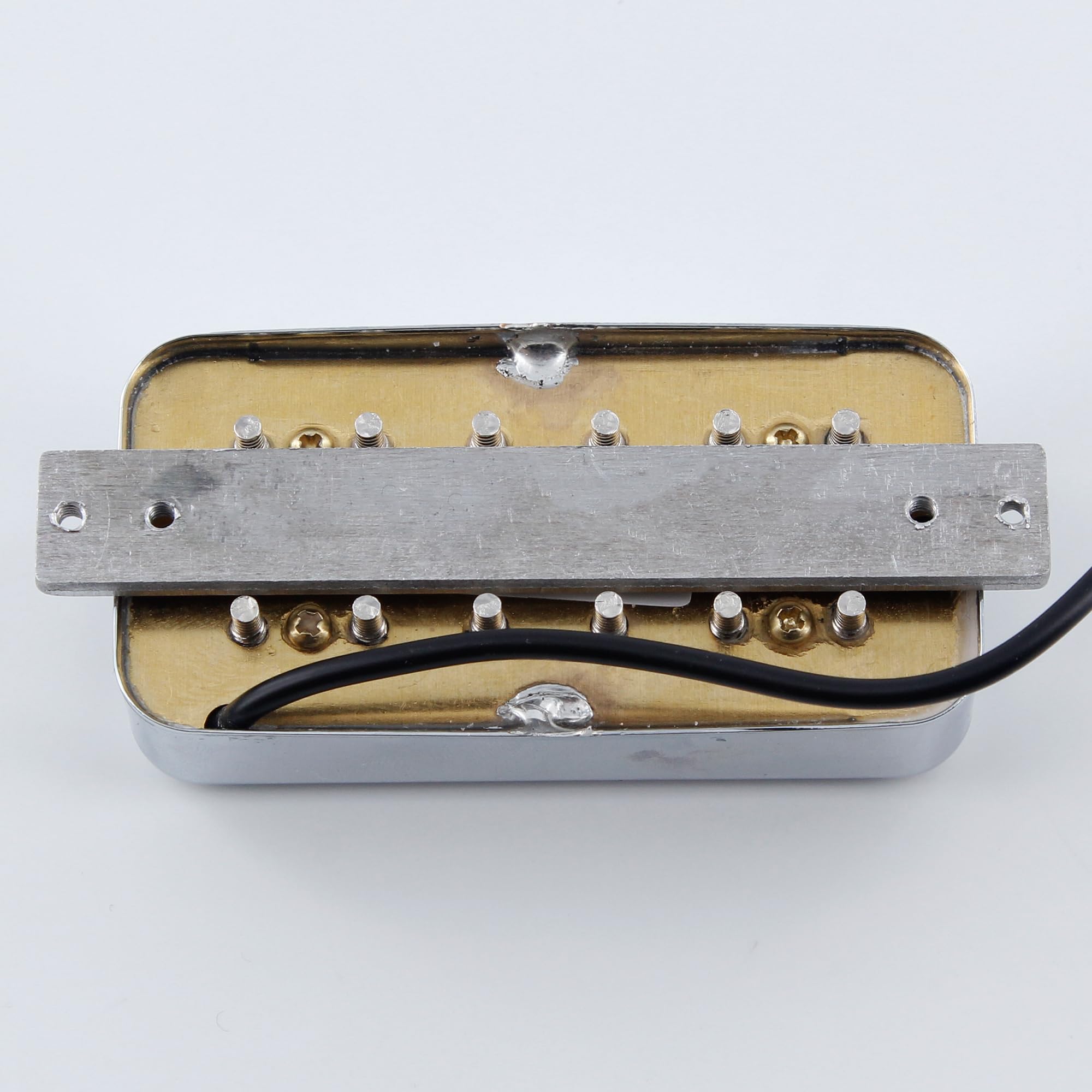 FLEOR Alnico 2 E-Gitarre Humbucker Tonabnehmer-Set Chrom für FT-Style