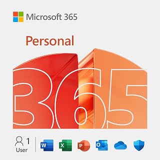 M365 Office Personal Subscription, 1 Year, 1 User - For PC, Mac, iPhone, iPad and Android phones and tablets - [EP2-32412]