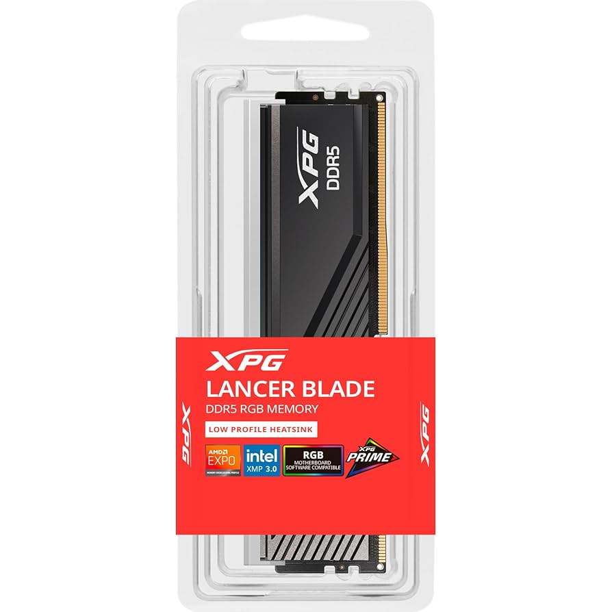 メモリー XPG Lancer RGB DDR5 32GB (2x16GB) XPG Lancer DDR5 RGB 7200MHz 32GB (2x16GB) CL34 UDIMM 288