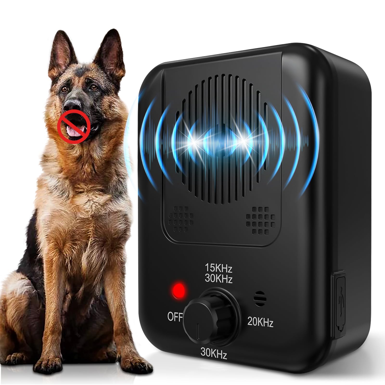 Dispositivos anti ladridos, dispositivos disuasivos de ladridos de perro, los disuasivos ultrasónicos de ladridos de perros pueden evitar que los perros del vecindario ladran, 3 modos ajustables para