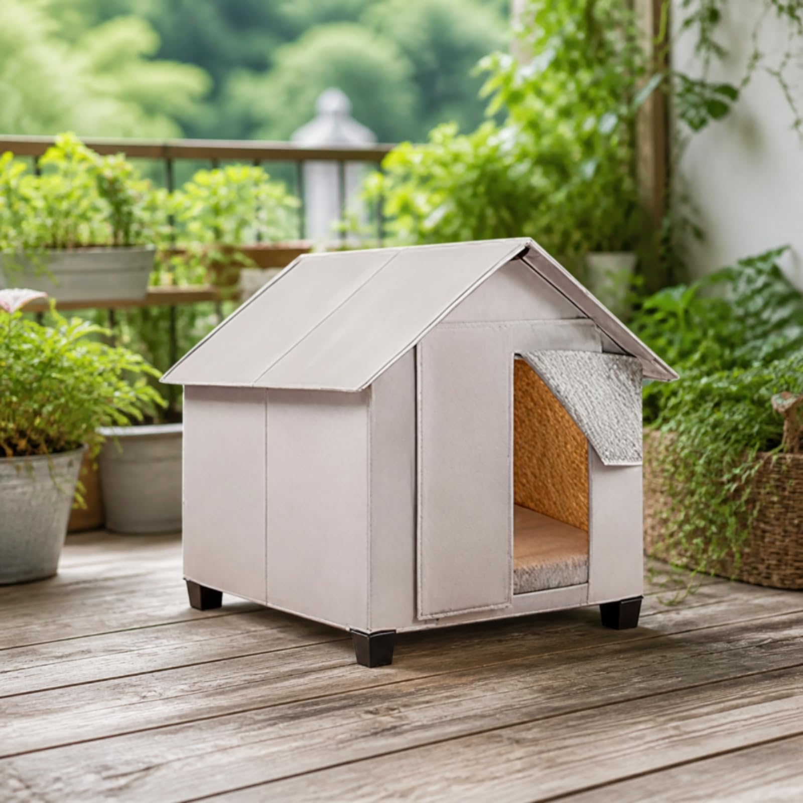 Cuccia Pieghevole Portatile, Piccola, 33 × 43 × 43 Cm