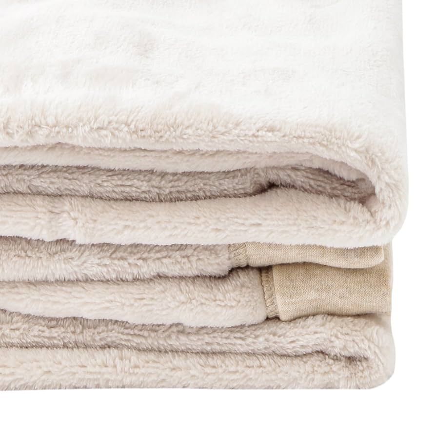 【新品】UGG アグ ベージュ大判ブランケット Amazon｜アグ ブランケット ダッフィールド 毛布 海外正規品