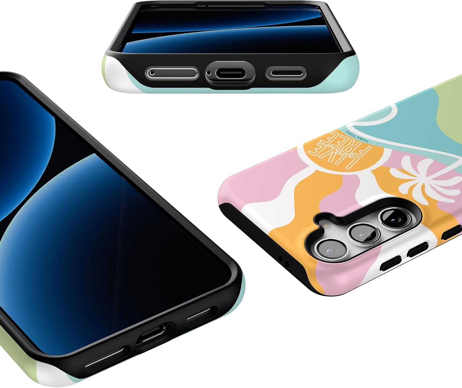 Casely Galaxy S24 Case | Pura Vida | Tropical Dreams | Essential Slim Dual-Layer Protective Design