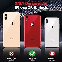Vista 2 de SPIDERCASE Funda para iPhone XR, [Protección contra Caídas de Grado Militar de 10 Pies] [Antideslizante]